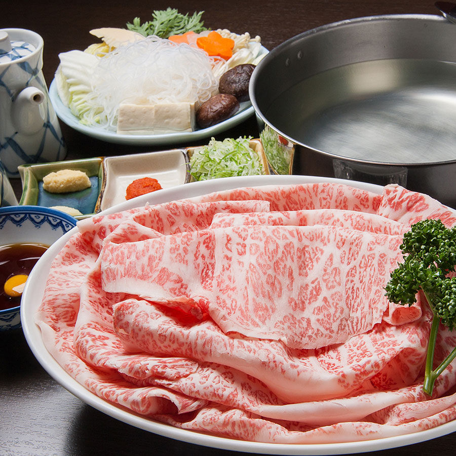 えぞ但馬牛のしゃぶしゃぶ